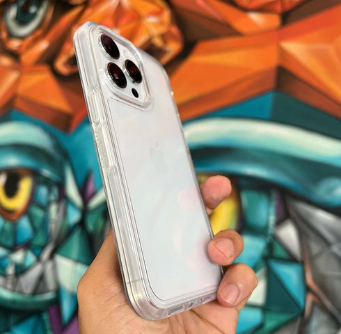 COVER OTTERBOX CLEAR SYMMETRY IPHONE (VARIERDAD DE MODELOS)